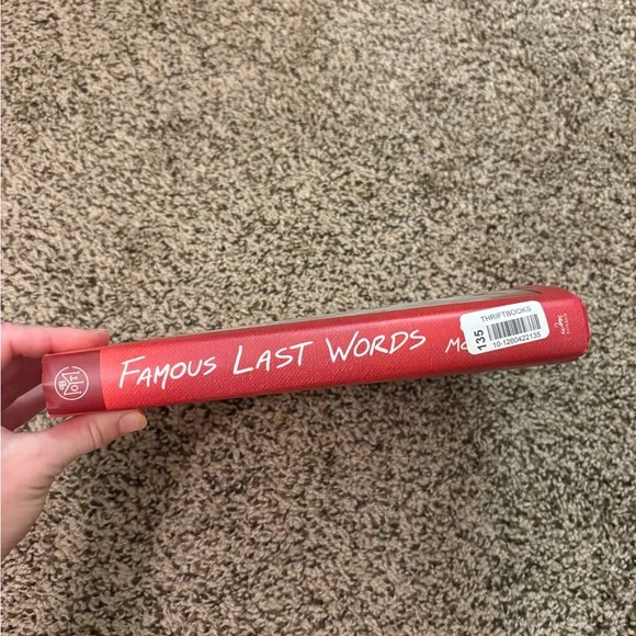 Famous Last Words by Gillian McAllister hardcover thriller book - Picture 3 of 5